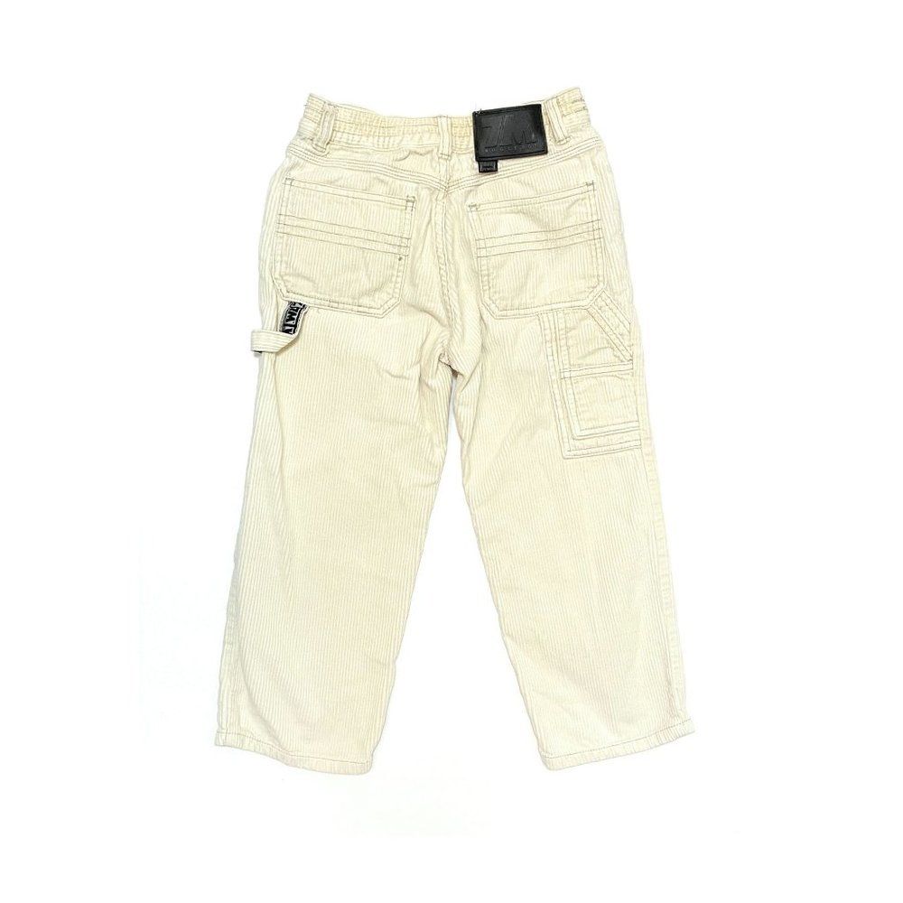 90's Vintage Kids Bugle Boy Wide Cord Carpenter Pants